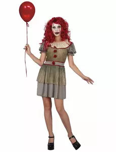 Kostium Psycho Clown damski, Rozmiar: Medium