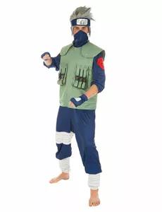 Kostium Kakashi Hatake Naruto™ dla mężczyzn, Rozmiar: Medium
