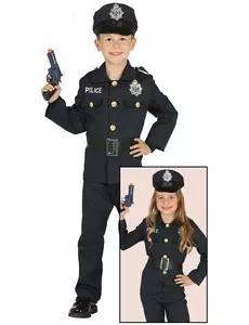 Kostium policjanta dla dzieci, Rozmiar: 5-6 lat (110-115 cm)
