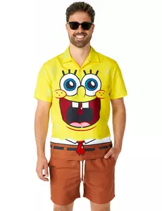 Letni kostium Suitmeister™ dla dorosłych SpongeBob, Rozmiar: Small (EU 44-46)
