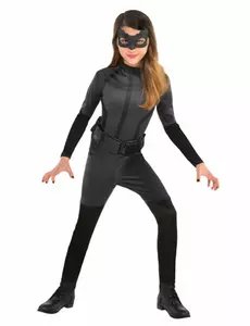 Kostium Catwoman™ dla dziewczynki, Rozmiar: 8-10 lat (128-134 cm)