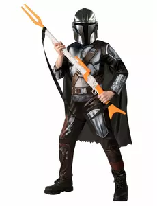 Klasyczny kostium Gwiezdnych wojen - Dziecko Mandalorian™, Rozmiar: 5-6 lat (110 to 116 cm)