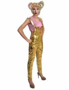 Kostium Harley Quinn™ Birds of Prey damski z peruką, Rozmiar: Small