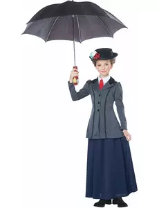Kostium angielska pielęgniarka deluxe dla dziewczynek, Rozmiar: 8-10 lat (140 cm)
