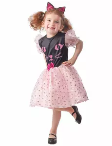 Kostium Cat Girl Dress, Rozmiar: 7-9 lat (120-130 cm)