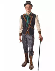 Kostium dandysa steampunk dla mężczyzn, Rozmiar: Small
