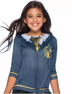 Dziecięca koszulka z nadrukiem Harry Potter Hufflepuff™, Rozmiar: 5-6 lat (110 to 116 cm)