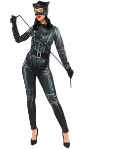Klasyczny kostium Catwoman™ dla kobiet, Rozmiar: X-Large