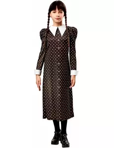 Klasyczny kostium Wednesday Addams™ dla dziewczynki, Rozmiar: 14-16 lat (158 to 170 cm)