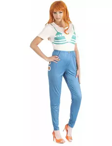 Kostium Nami One Piece™ dla dorosłych, Rozmiar: Small
