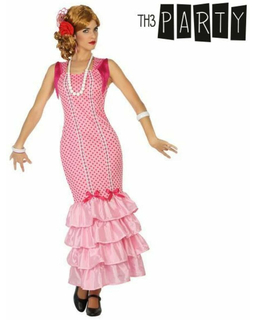 Kostium dla Dorosłych Różowy Tancerka Flamenco