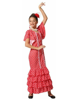 Kostium dla Dzieci Tancerka flamenco