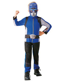 Chłopięcy Kostium Niebieski Ranger - Power Rangers