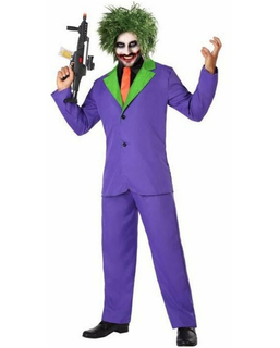 Kostium dla Dorosłych Joker Pajac