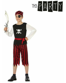 Kostium dla Dzieci Pirat Czerwony