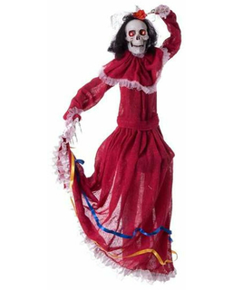 Dekoracje na Halloween My Other Me Mexican Dancer Światła z dźwiękiem