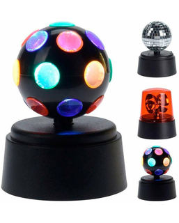 Światła dyskotekowe LED Balls Zestaw 3 sztuk