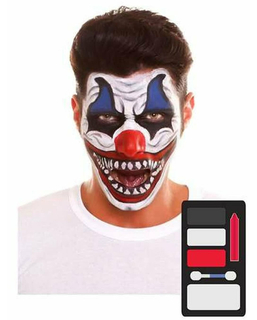 Zestaw do malowania twarzy My Other Me Diabolical Clown 24 x 30 cm
