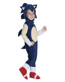 Kostium dla Dzieci Rubies Sonic The Hedgehog Deluxe