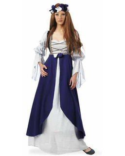 Kostium dla Dorosłych Limit Costumes Clarisa Niebieski Medieval