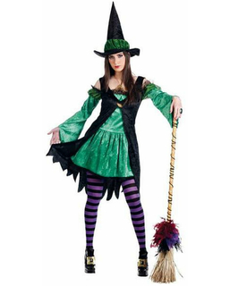 Kostium dla Dorosłych Limit Costumes Emerald Czarownica