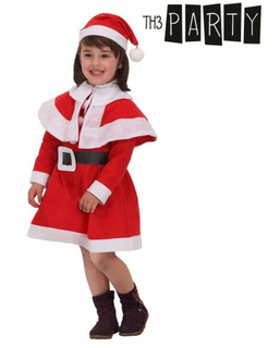 Kostium dla Dzieci Dziewczyna Świętego Mikołaja