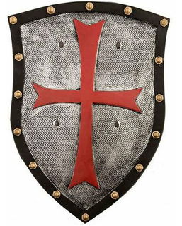 Tarcza Foam Templar Knight (51 x 37 cm)