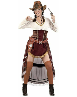 Kostium dla Dorosłych Limit Costumes Annie Cowgirl Rozmiar M
