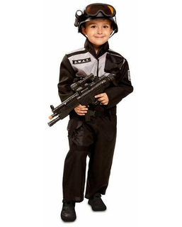Kostium dla Dzieci My Other Me Policja SWAT 1-2 lat