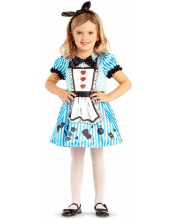 Kostium dla Dzieci My Other Me Alice in Wonderland 3-4 lata