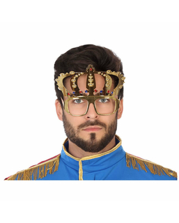 Okulary Król Korona Złoty