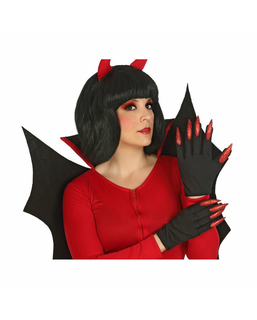 Rękawiczki Czerwony Halloween