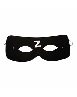 satynowa opaska na oczy czarna Jeden rozmiar Zorro