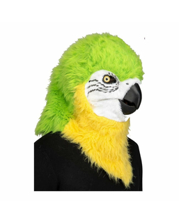 Tusz My Other Me Kolor Zielony Jeden rozmiar Papuga Dorosłych Przyłączona żuchwa