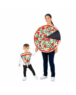 Kostium dla Dorosłych My Other Me Pizza Jeden rozmiar Czerwony M