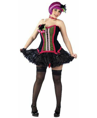 Kostium dla Dorosłych Limit Costumes Aksamit Fuksja Bodice