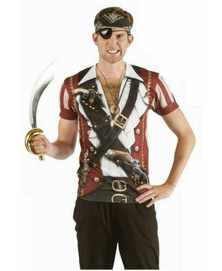 Kostium dla Dorosłych Limit Costumes Pirat Koszulka