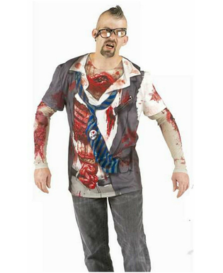Kostium dla Dorosłych Limit Costumes Zombie Koszulka