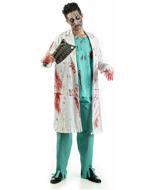 Kostium dla Dorosłych Limit Costumes Rozmiar M Doctor Zombie