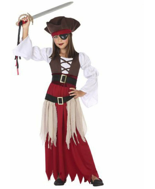 Kostium dla Dzieci Pirat (4 Pcs)