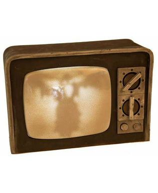Dekoracje na Halloween TV Terror Światła z dźwiękiem (21 x 31 x 12 cm)