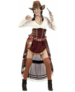 Kostium dla Dorosłych Limit Costumes Annie Cowgirl Rozmiar M