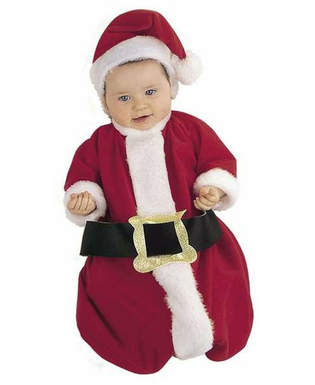 Kostium dla Dzieci Limit Costumes Dziecko Święty Mikołaj Rozmiar 0