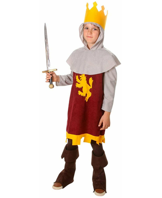 Kostium dla Dzieci Limit Costumes Arturo Rozmiar M Średniowieczny Król