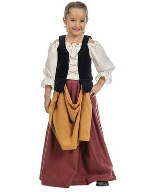 Kostium dla Dzieci Limit Costumes Średniowieczna Służąca