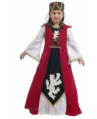 Kostium dla Dzieci Limit Costumes Leonor Średniowieczna Dama Rozmiar 4