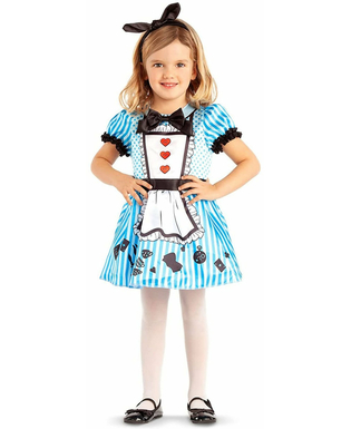 Kostium dla Dzieci My Other Me Alice in Wonderland 3-4 lata