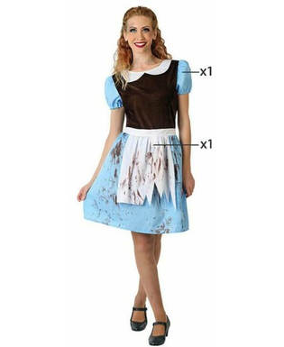 Kostium dla Dorosłych Alice Halloween Służąca