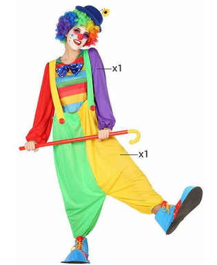 Kostium dla Dorosłych Clown
