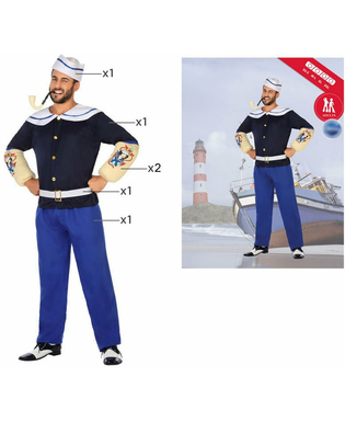 Kostium dla Dorosłych Sailor